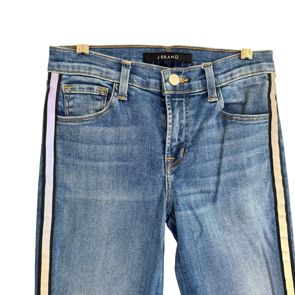 JBrand Indigo Reflective Womens Skinny Jeans Size 26 - Picture 3 of 13